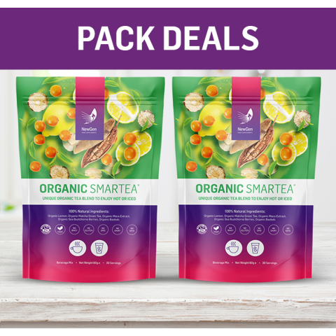 2 x Organic Smartea - Normal SPR £89.98 - Pack Deal